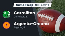 Recap: Carrollton  vs. Argenta-Oreana  2019