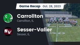 Recap: Carrollton  vs. Sesser-Valier  2023