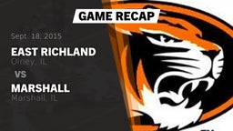 Recap: East Richland  vs. Marshall  2015