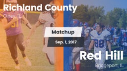 Matchup: Richland County vs. Red Hill  2017