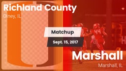 Matchup: Richland County vs. Marshall  2017