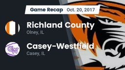 Recap: Richland County  vs. Casey-Westfield  2017