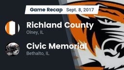 Recap: Richland County  vs. Civic Memorial  2017