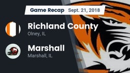 Recap: Richland County  vs. Marshall  2018
