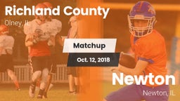 Matchup: Richland County vs. Newton  2018