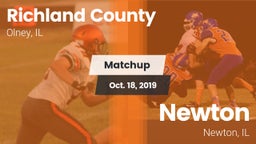 Matchup: Richland County vs. Newton  2019