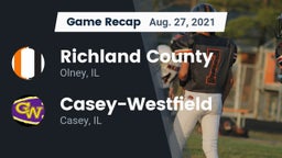 Recap: Richland County  vs. Casey-Westfield  2021