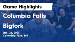 Columbia Falls  vs Bigfork  Game Highlights - Jan. 24, 2023