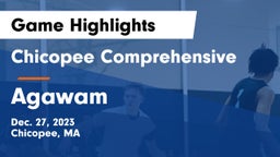 Chicopee Comprehensive  vs Agawam  Game Highlights - Dec. 27, 2023