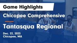 Chicopee Comprehensive  vs Tantasqua Regional  Game Highlights - Dec. 22, 2023