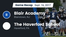 Recap: Blair Academy vs. The Haverford School 2017