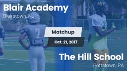 Matchup: Blair Academy vs. The Hill School 2017