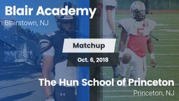 Matchup: Blair Academy vs. The Hun School of Princeton 2018