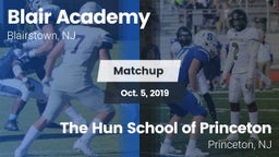 Matchup: Blair Academy vs. The Hun School of Princeton 2019