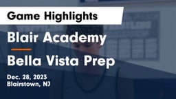 Blair Academy vs Bella Vista Prep Game Highlights - Dec. 28, 2023