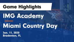 IMG Academy vs Miami Country Day  Game Highlights - Jan. 11, 2020