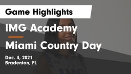IMG Academy vs Miami Country Day  Game Highlights - Dec. 4, 2021
