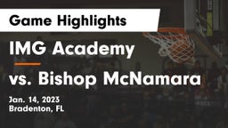 IMG Academy vs vs. Bishop McNamara Game Highlights - Jan. 14, 2023