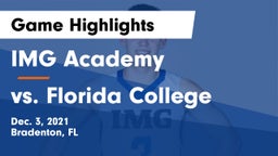 IMG Academy vs vs. Florida College Game Highlights - Dec. 3, 2021