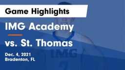 IMG Academy vs vs. St. Thomas  Game Highlights - Dec. 4, 2021