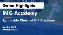 IMG Academy vs Springside Chestnut Hill Academy  Game Highlights - April 4, 2023