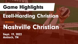 Ezell-Harding Christian  vs Nashville Christian  Game Highlights - Sept. 19, 2022