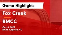 Fox Creek  vs BMCC Game Highlights - Oct. 8, 2022