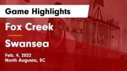 Fox Creek  vs Swansea  Game Highlights - Feb. 4, 2022