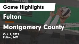 Fulton  vs Montgomery County  Game Highlights - Oct. 9, 2021