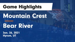 Mountain Crest  vs Bear River  Game Highlights - Jan. 26, 2021