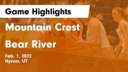 Mountain Crest  vs Bear River  Game Highlights - Feb. 1, 2022
