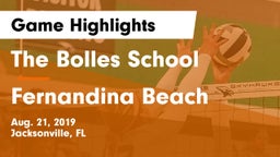 The Bolles School vs Fernandina Beach Game Highlights - Aug. 21, 2019
