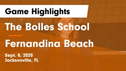 The Bolles School vs Fernandina Beach Game Highlights - Sept. 8, 2020
