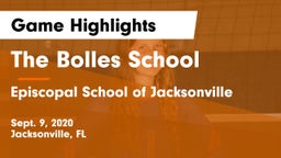 The Bolles School vs Episcopal School of Jacksonville Game Highlights - Sept. 9, 2020