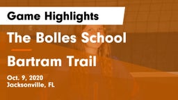 The Bolles School vs Bartram Trail Game Highlights - Oct. 9, 2020