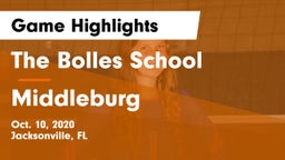 The Bolles School vs Middleburg Game Highlights - Oct. 10, 2020