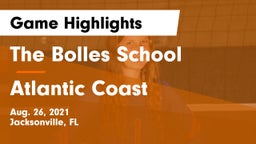 The Bolles School vs Atlantic Coast   Game Highlights - Aug. 26, 2021