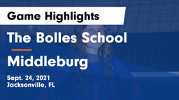The Bolles School vs Middleburg  Game Highlights - Sept. 24, 2021