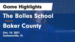 The Bolles School vs Baker County  Game Highlights - Oct. 14, 2021