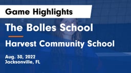 The Bolles School vs Harvest Community School Game Highlights - Aug. 30, 2022