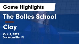 The Bolles School vs Clay  Game Highlights - Oct. 4, 2022
