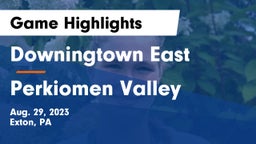 Downingtown East  vs Perkiomen Valley  Game Highlights - Aug. 29, 2023