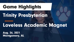 Trinity Presbyterian  vs Loveless Academic Magnet  Game Highlights - Aug. 26, 2021