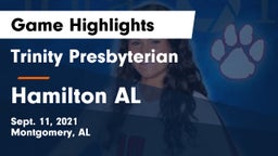 Trinity Presbyterian  vs Hamilton AL Game Highlights - Sept. 11, 2021