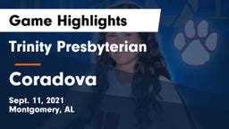 Trinity Presbyterian  vs Coradova Game Highlights - Sept. 11, 2021