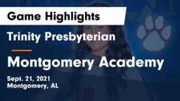 Trinity Presbyterian  vs Montgomery Academy  Game Highlights - Sept. 21, 2021