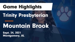 Trinity Presbyterian  vs Mountain Brook  Game Highlights - Sept. 24, 2021