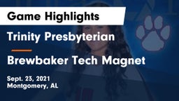 Trinity Presbyterian  vs Brewbaker Tech Magnet  Game Highlights - Sept. 23, 2021