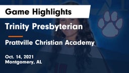 Trinity Presbyterian  vs Prattville Christian Academy  Game Highlights - Oct. 14, 2021