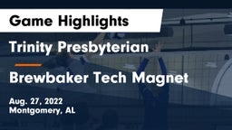 Trinity Presbyterian  vs Brewbaker Tech Magnet  Game Highlights - Aug. 27, 2022